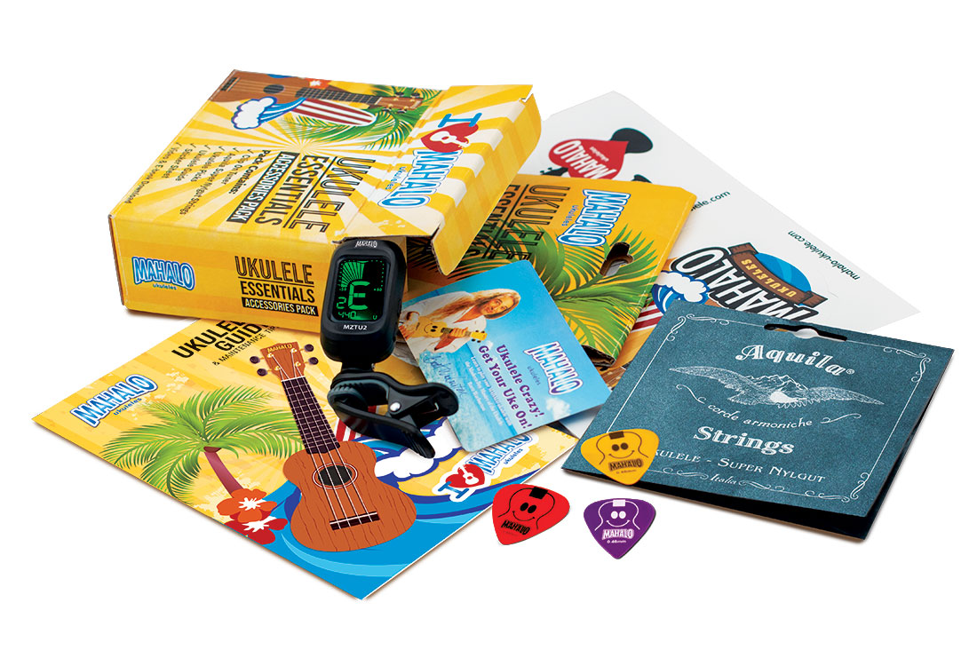 MAHALO ESSENTIALS ACCESSORIES PACK - MZK1 - Mahalo Ukuleles